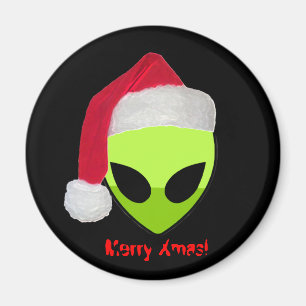 Íman Xmas da alienígena!