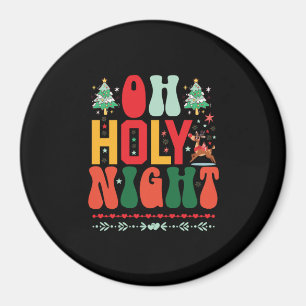 Íman Xmas Gift Oh Santa Noite