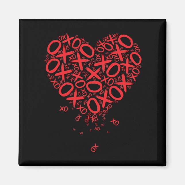 Íman XOXO Heart (Frente)