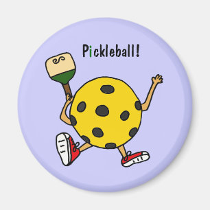 Íman XX- caráter engraçado de Pickleball