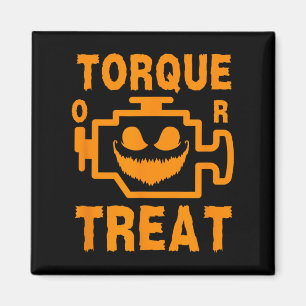 Íman Y Sinal De Motor Pumpkin Face Torque Ou Tratar Hal
