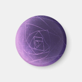 Íman Yaie abstrato espiritual roxo