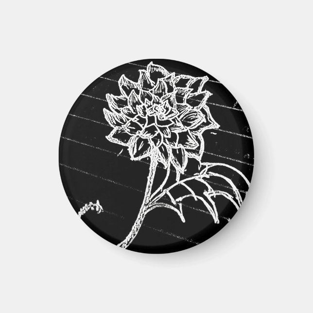 Íman yaie rosas negras flor goth emo    (Frente)
