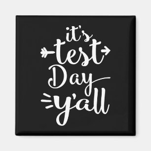 Íman Yall Do Dia De Teste Para Dias De Teste - Camisa D
