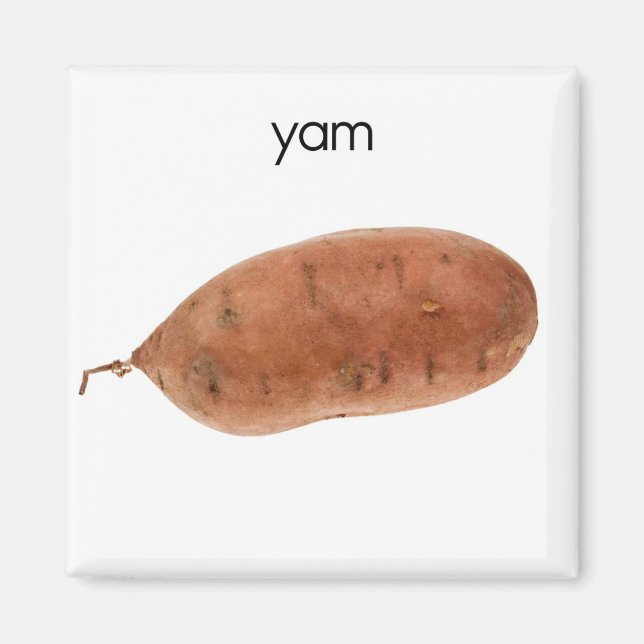 Íman Yam Refrigerator Magnet (Frente)