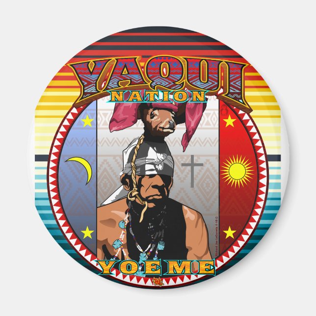 Íman Yaqui Deer Dancer Magnet 3 (Frente)