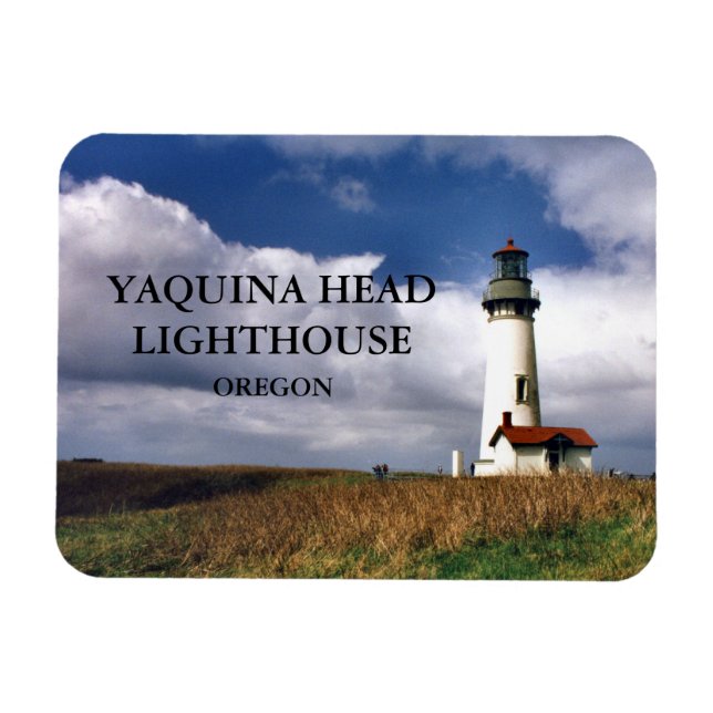 Íman Yaquina Head Lighthouse, Oregon Flexi Magnet (Horizontal)