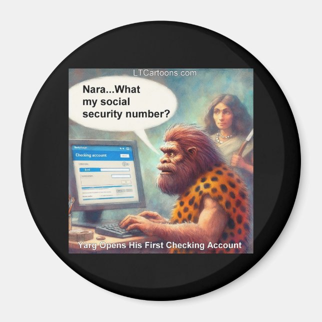 Íman Yarg’s First Login: Banking Like a Caveman (Frente)