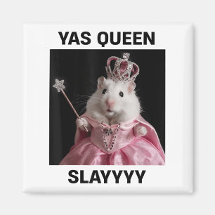 Íman Yas Queen Slay Rat Meme Women Girls Slay Queen _1
