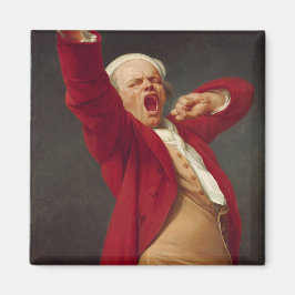 Íman Yawning Man (autorretrato) (por Joseph Ducreux)