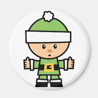 Íman Yay For Color Xmas Character - Elf