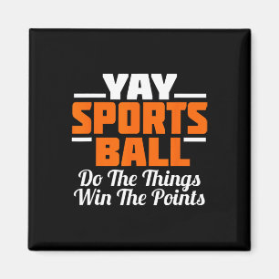 Íman Yay Sports Ball Faz A Coisa Que O Futebol Fã De Fu
