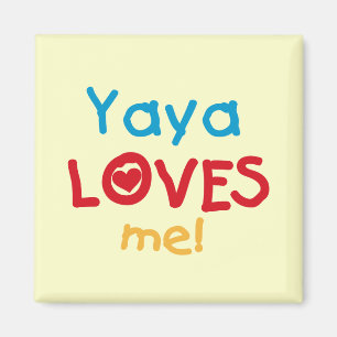 Íman Yaya ama-me camiseta e presentes
