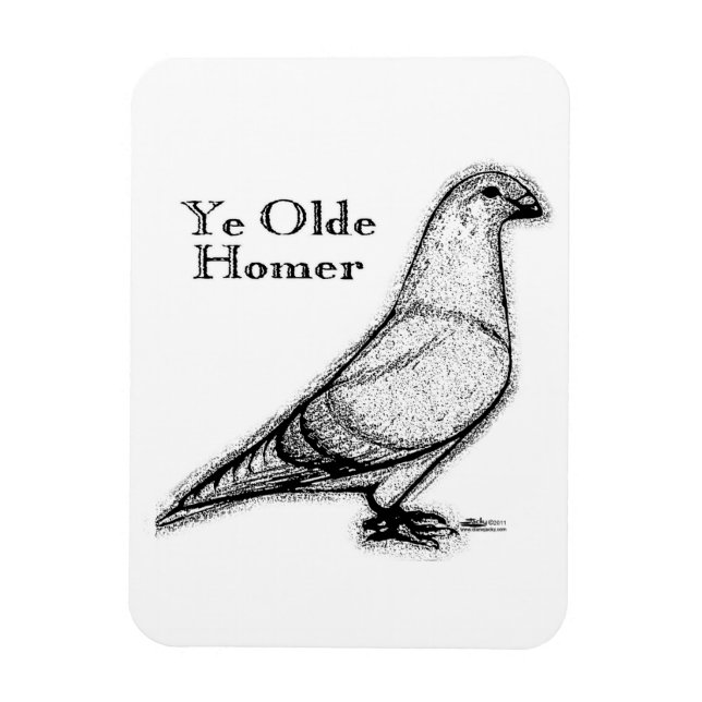 Íman Ye Olde Homer (Vertical)