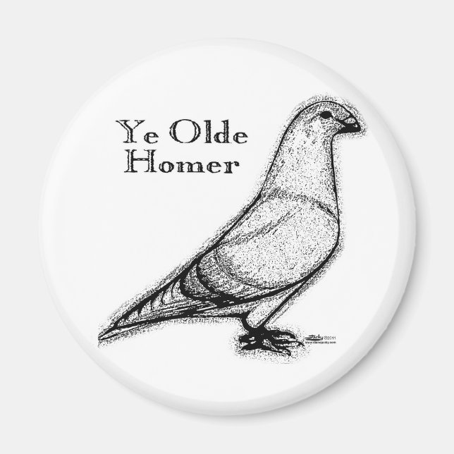 Íman Ye Olde Homer (Frente)