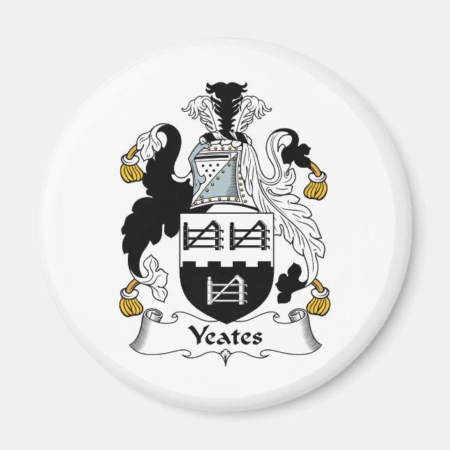 Íman Yeates Family Crest (Frente)