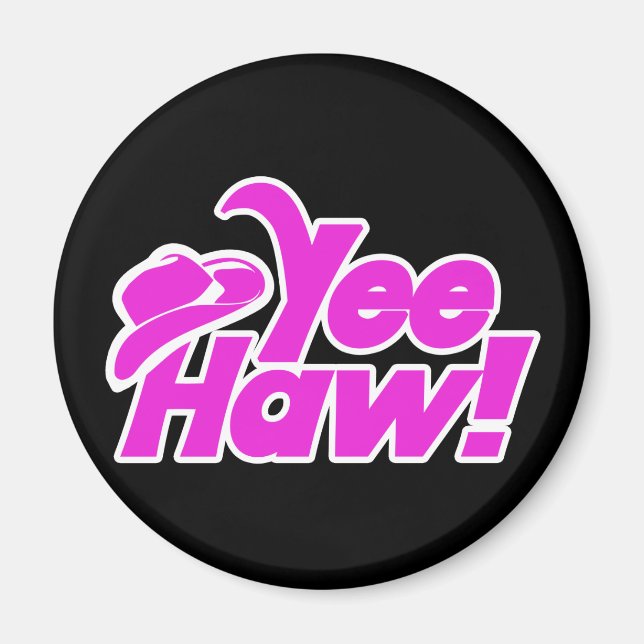 Íman YeeHaw Gitty Up Cowgirl (Frente)