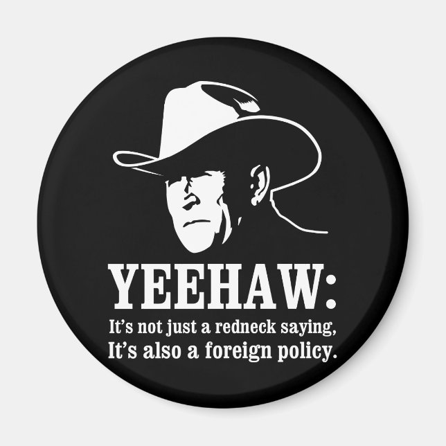 Íman Yeehaw: Política externa do Redneck (Frente)