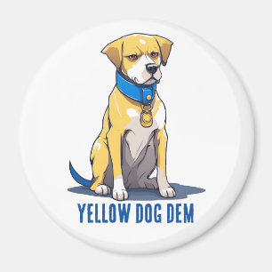 Íman Yellow Dog Democrat Politics USA Presidente 2024