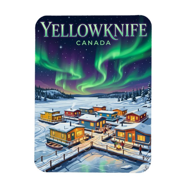Íman Yellowknife Canadá (Vertical)
