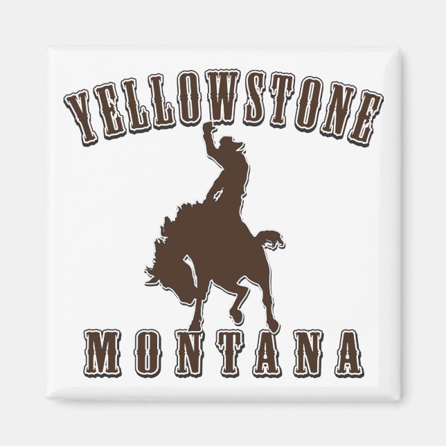 Íman Yellowstone-Cowboy (Frente)