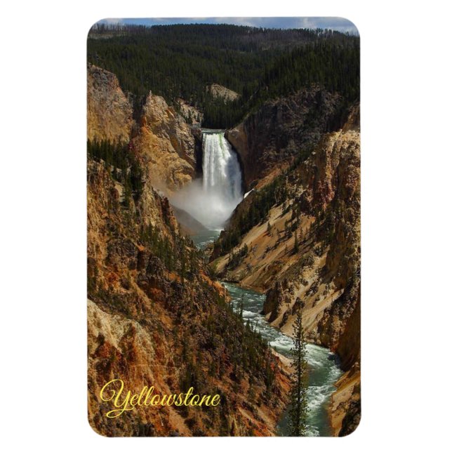 Íman Yellowstone Falls Magnet (Vertical)