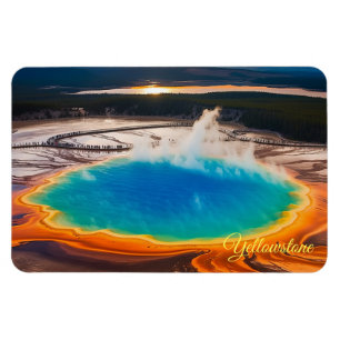 Íman Yellowstone Magnet-Prismatic Hot Primavera