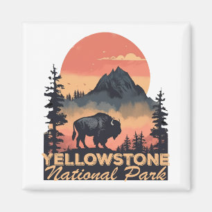 Íman Yellowstone National Park Viagem