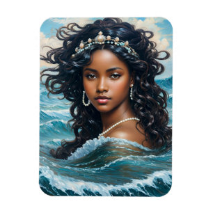 Íman Yemaya Water Goddese Orisha Art