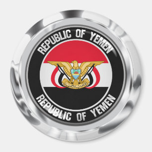 Íman Yemen Round Emblem