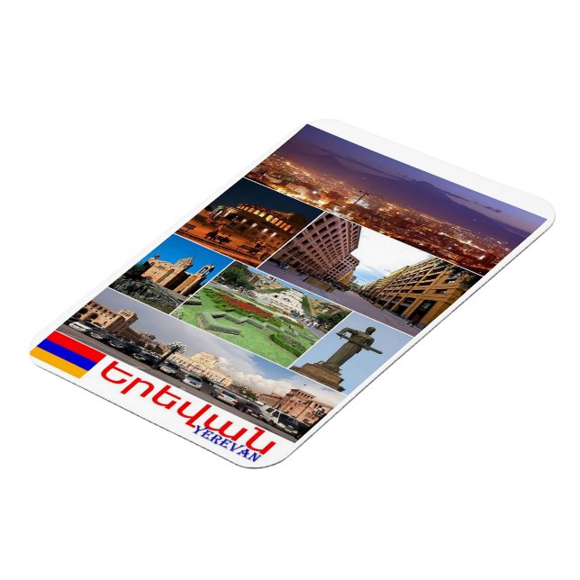 Íman Yerevan - I Love - Magnet (Left Side)