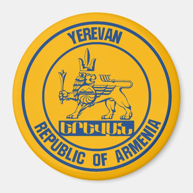 Íman Yerevan Round Emblem (Frente)