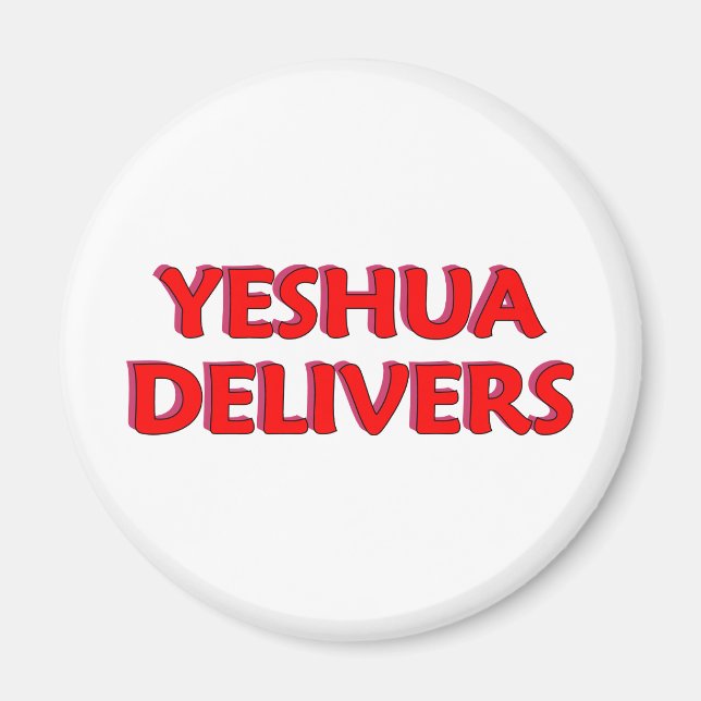 Íman Yeshua Delivers (Frente)