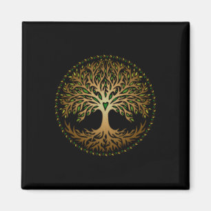 Íman Yggdrasil, Celta, Árvore, Vida, Norse, Mitologia,