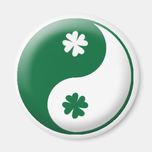 Íman Yin ・ Yang Clover (Frente)