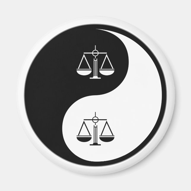 Íman Yin Yang Criminal Justice (Frente)