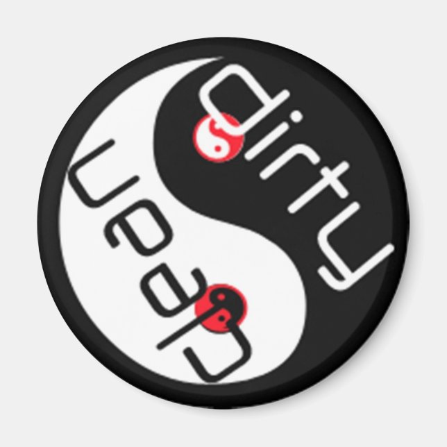 ÍMAN YIN YANG DISHWASHNET MAGNET (Frente)