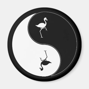 Íman Yin Yang Flamingo