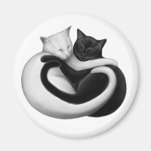 Íman Yin Yang Love Cats Magnet