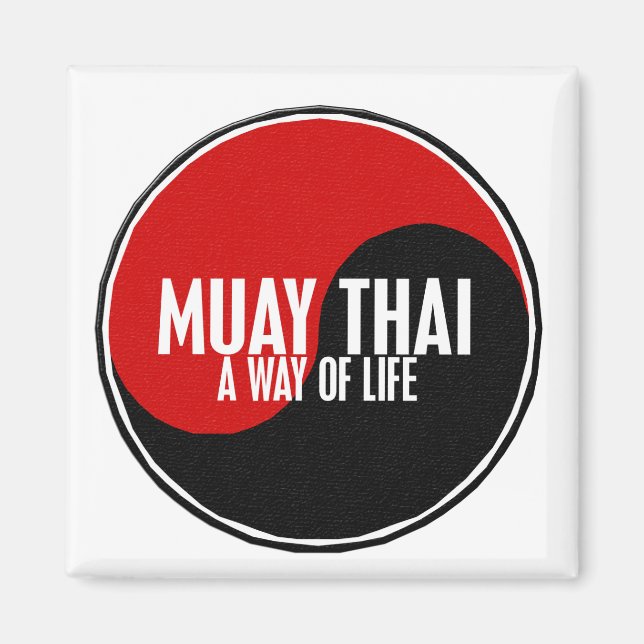 Íman Yin Yang Muay Thai 1 (Frente)
