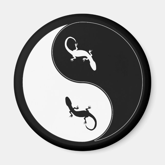 Íman Yin Yang Salamander (Frente)
