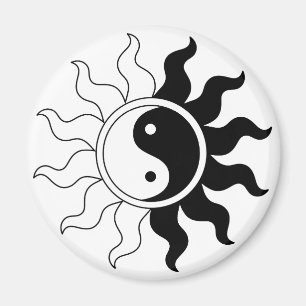 Íman Yin yang Sun Magnet