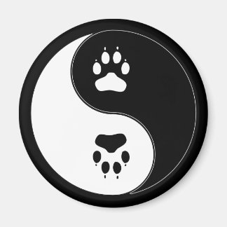 Íman Ying Yang Paw Print