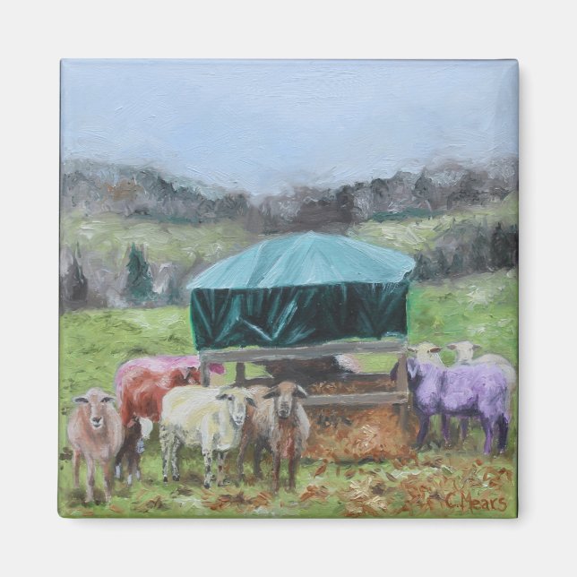 Íman Ying Yang & the Gang Magnet (Frente)