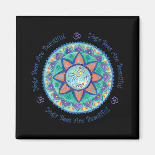 Íman Yoga Bees Om Mandala