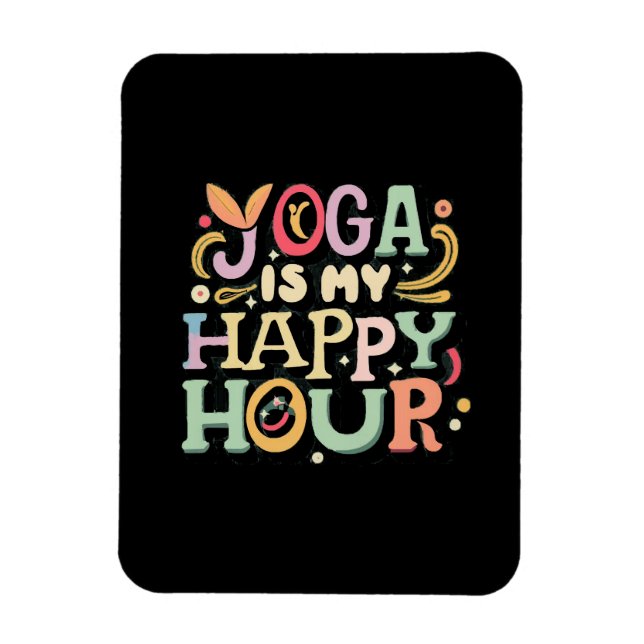 Íman Yoga É Minha Hora Feliz (Vertical)