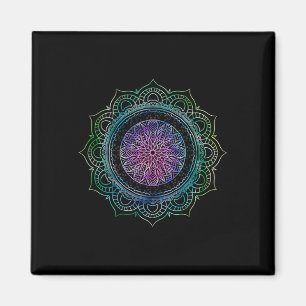 Íman Yoga Geometria Sagrada Arte Boho Fluxo Espiritual 