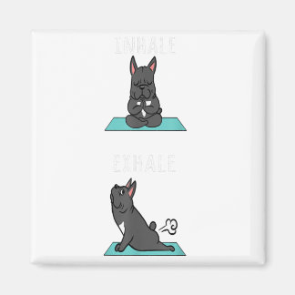 Íman Yoga Inalar, Cão-Grande Francês, Exalar Presente D