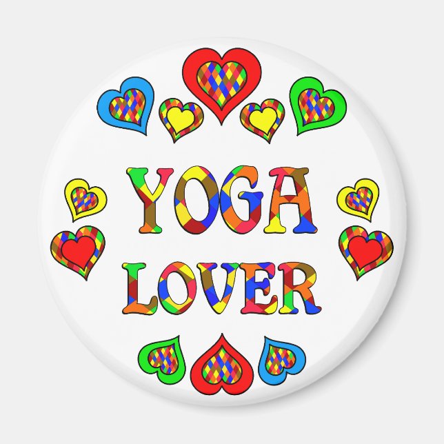 Íman Yoga Lover (Frente)