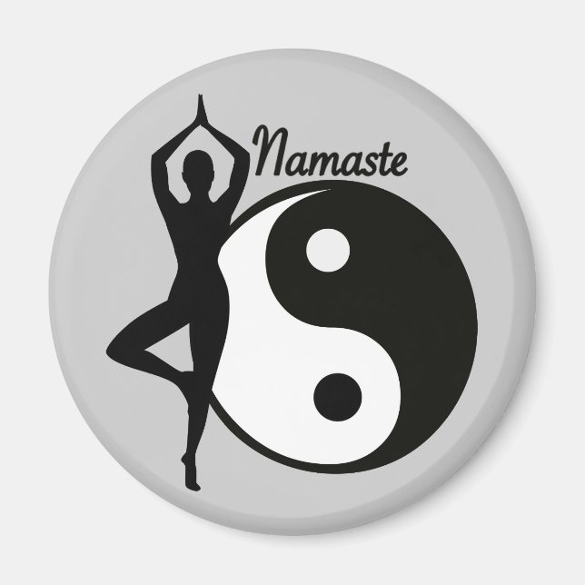 Íman Yoga Namaste (Frente)